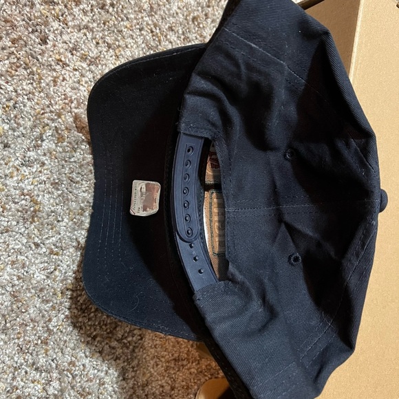 Official NFL Bud Light Sponsor Men's Navy Embroidered Patch Snapback - Picture 3 of 6